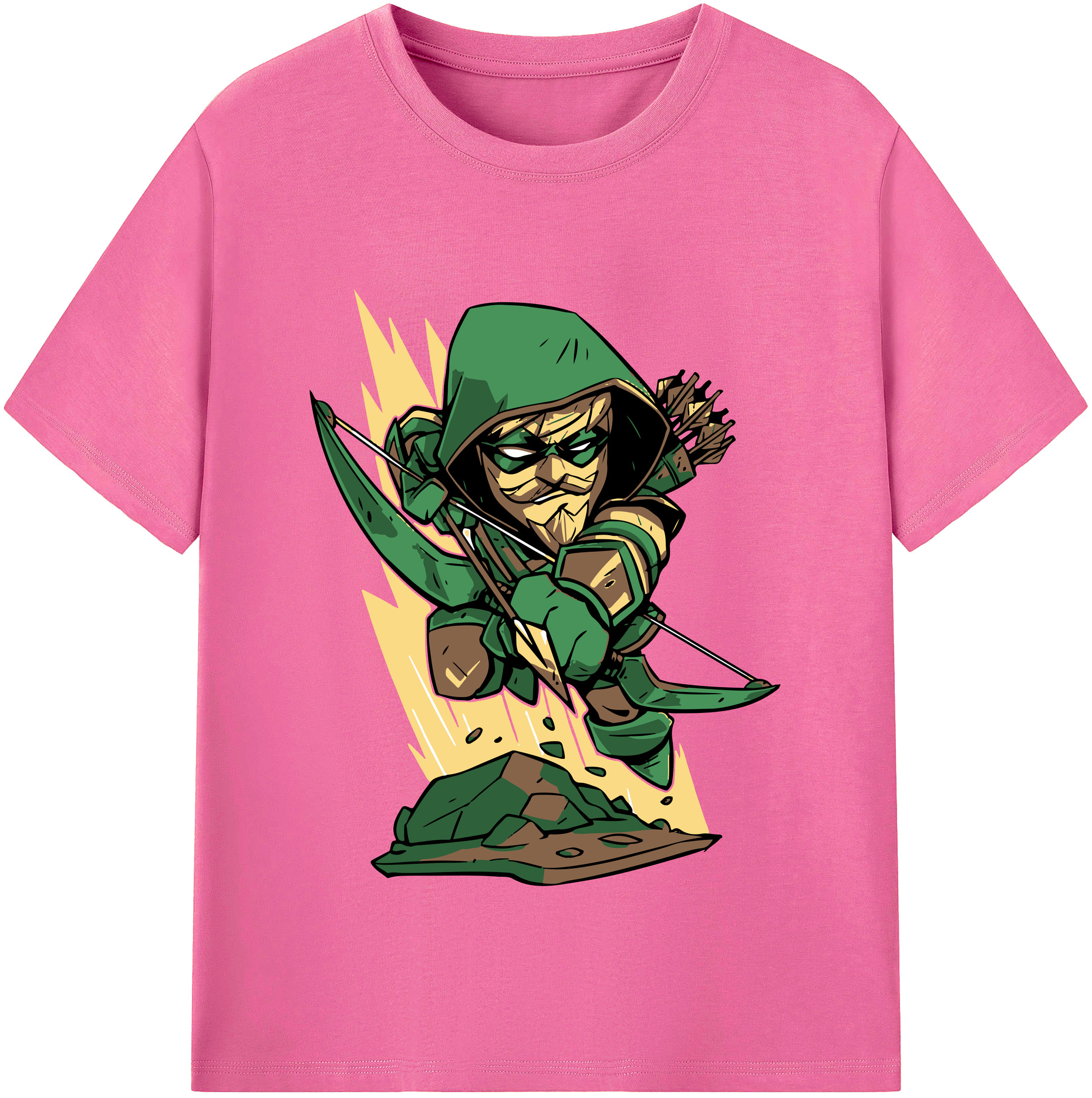 （画像用） アベンジャーズ The Avengers レディースカジュアルプリントTシャツ（綿100％）